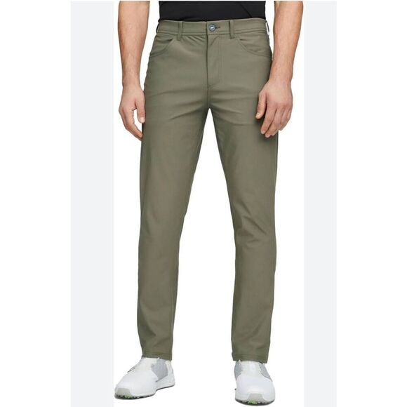 Puma Way 1 forest green golf pants, EUC, 36/34 - Picture 1 of 10